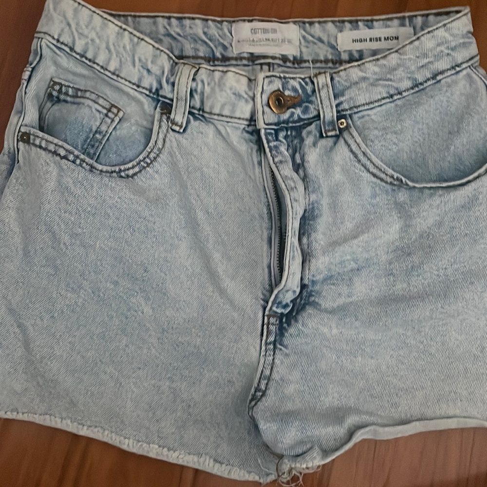 cotton on high rise shorts